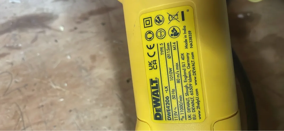 Dewalt grinder - Image 3