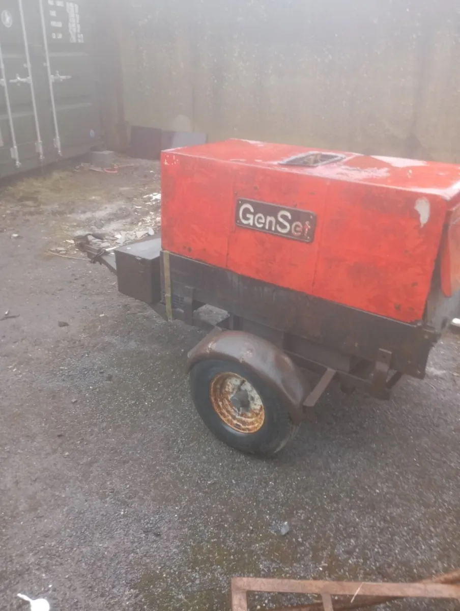 Gel set Welder  and generator