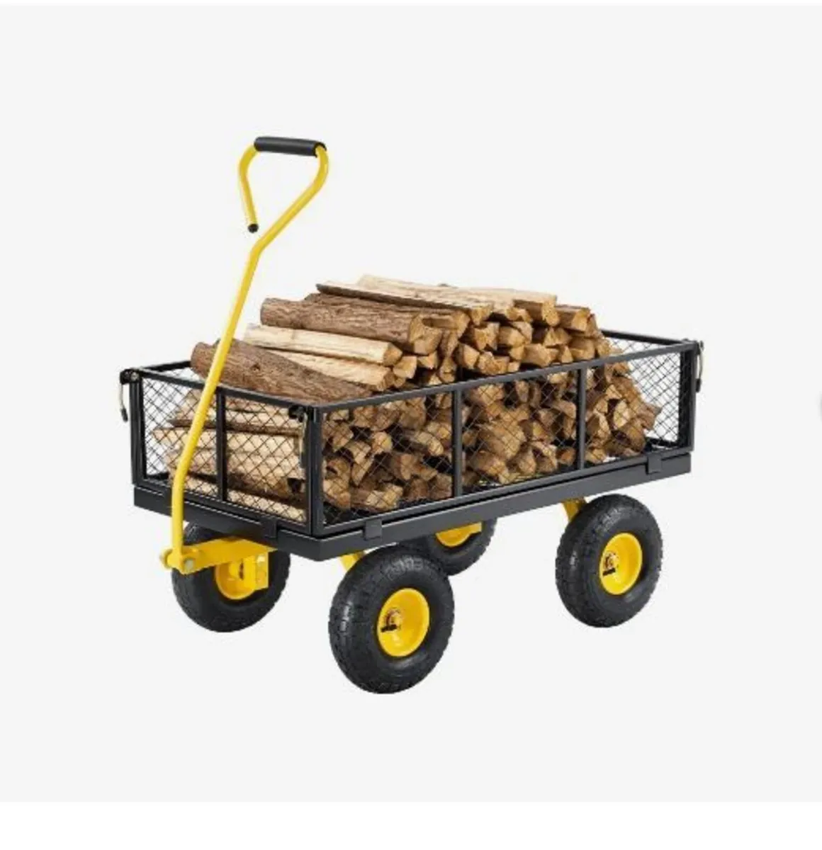 900 Lbs Heavy Duty Steel Garden Cart - Image 1