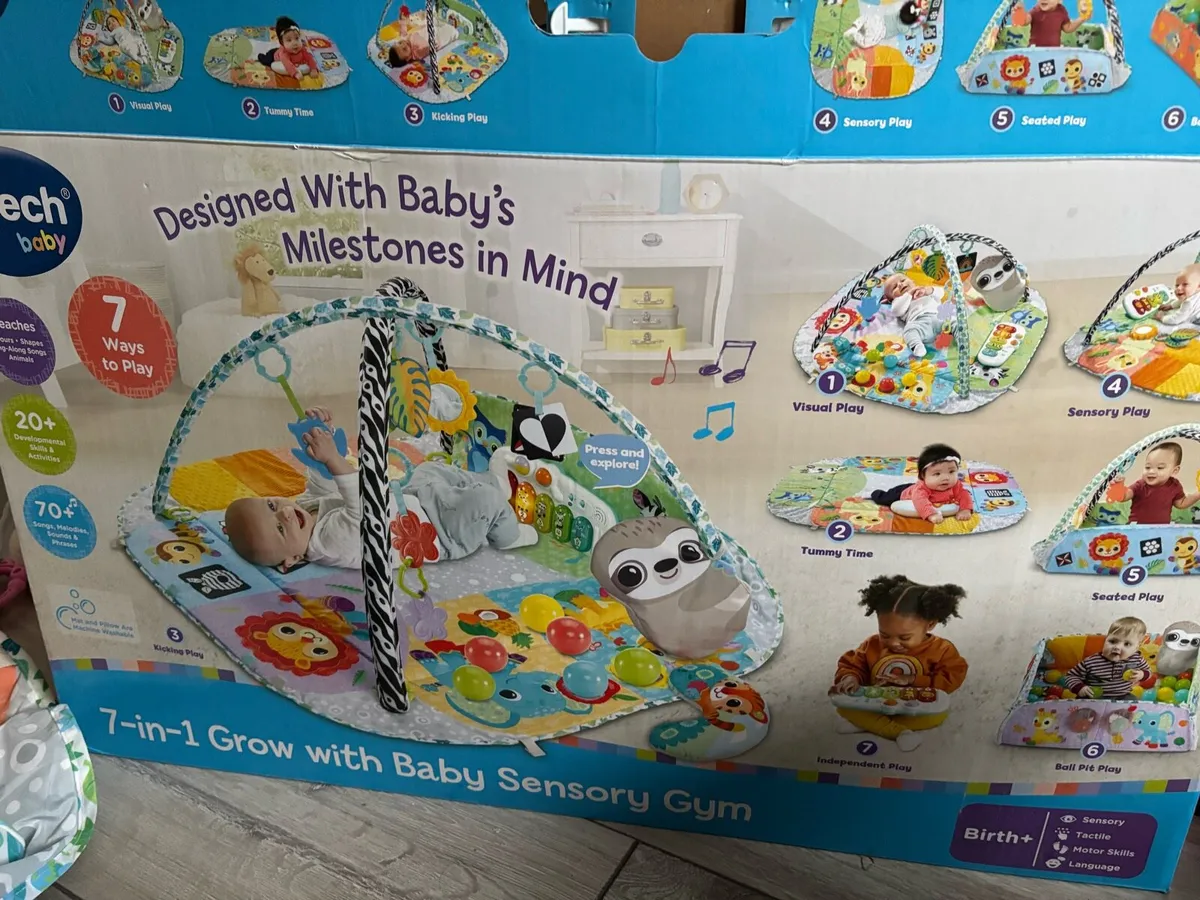 Vtech 7in1 Baby Sensory Gym - Image 3