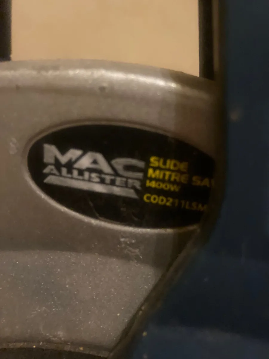 Mac allister chop saw - Image 2