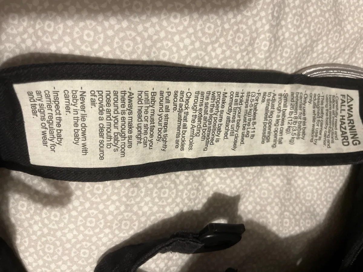 Baby Bjorn baby carrier sling - Image 4