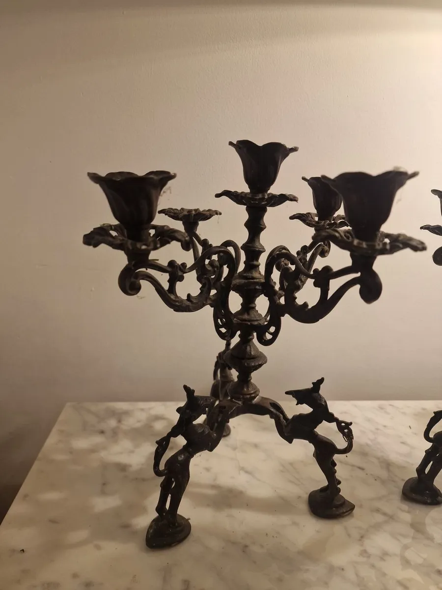 Vintage candelabras - Image 2