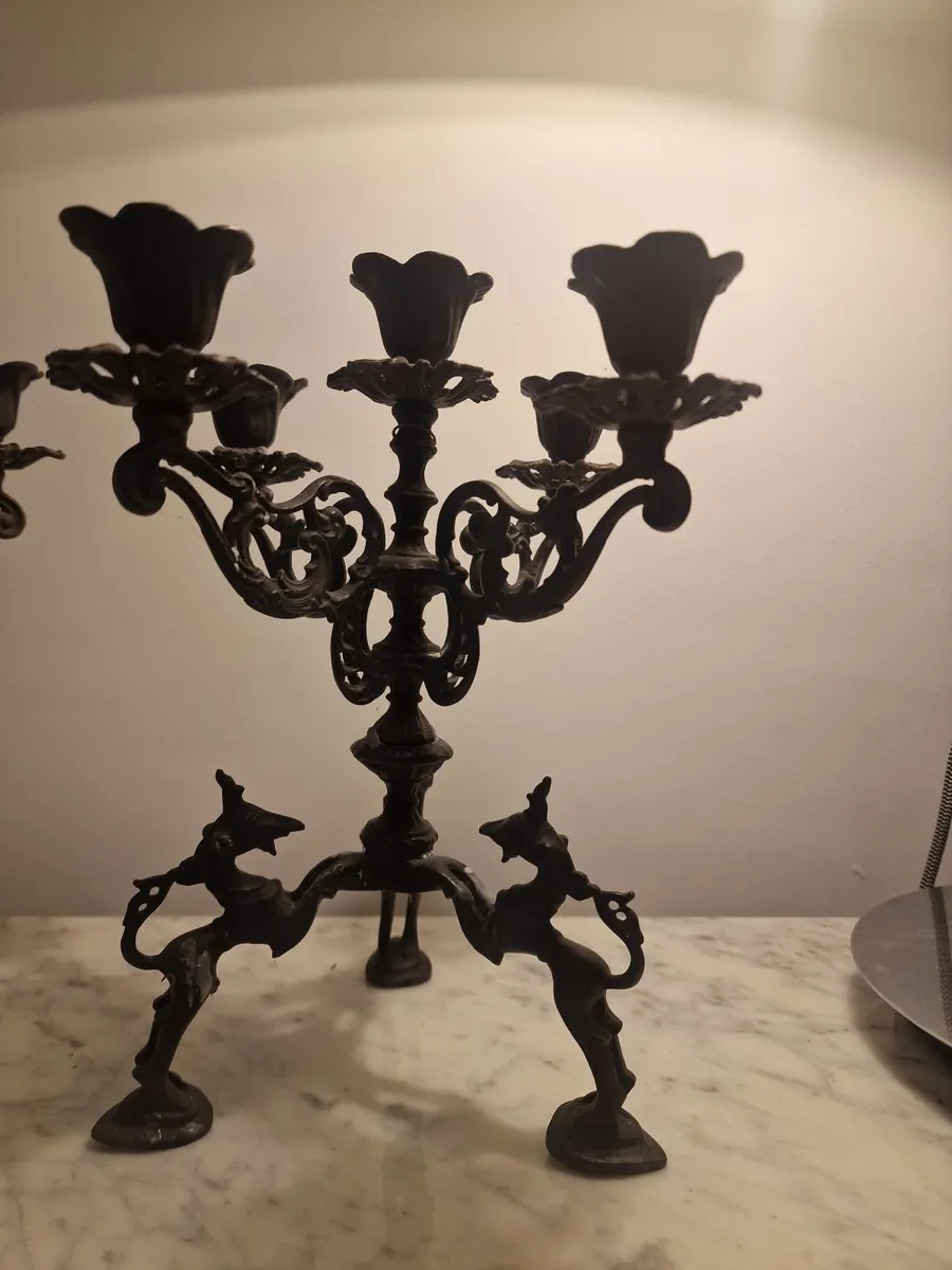Vintage candelabras - Image 4