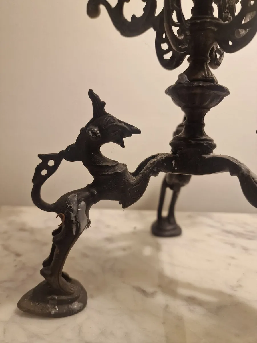 Vintage candelabras - Image 3