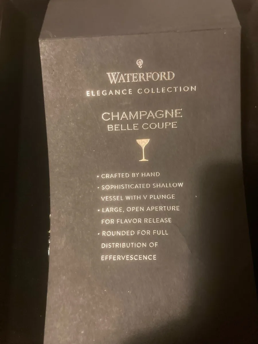 Waterford champagne glasses free postage - Image 2