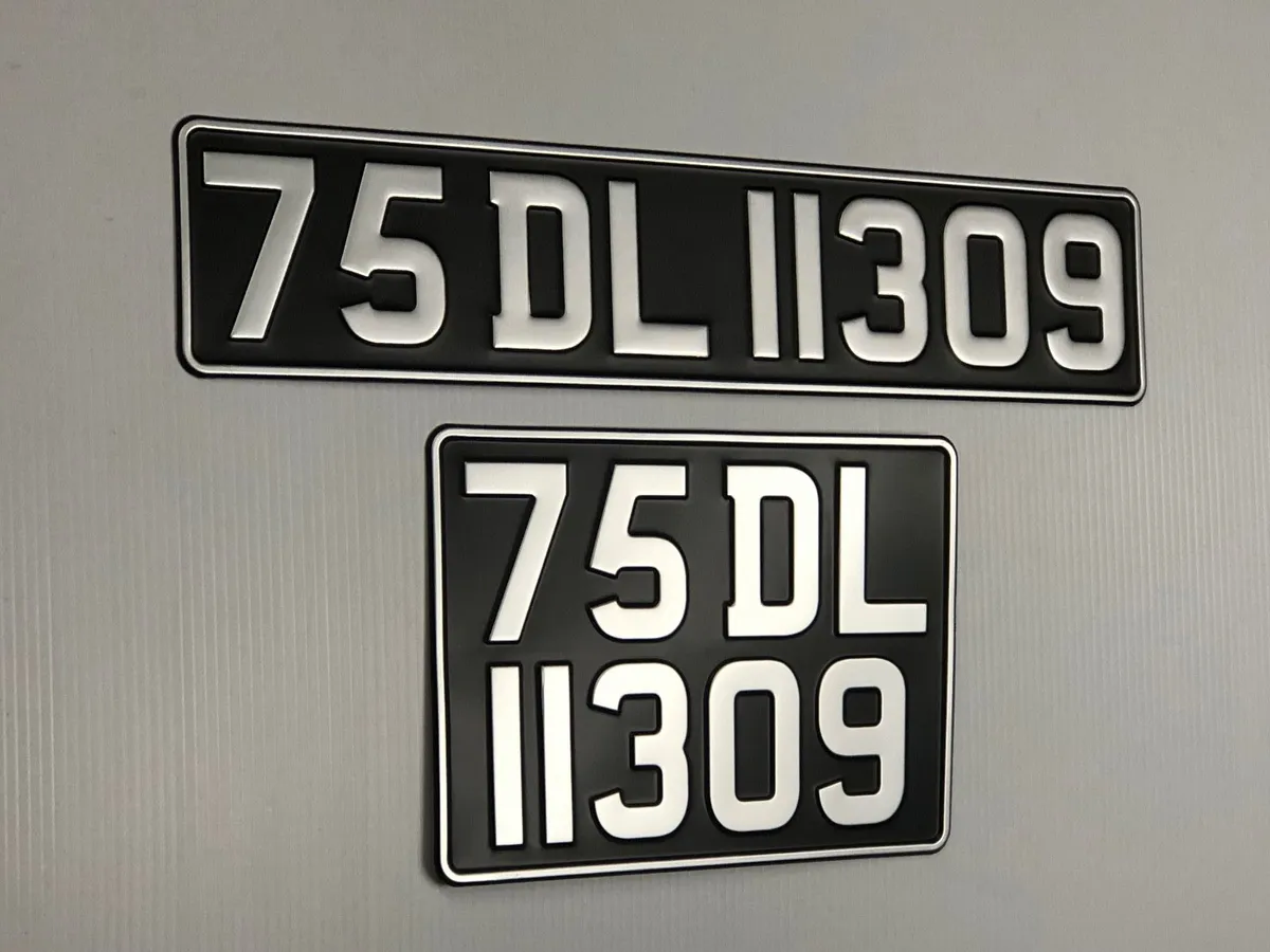 Vintage / Classic Number Plates for all types. - Image 1