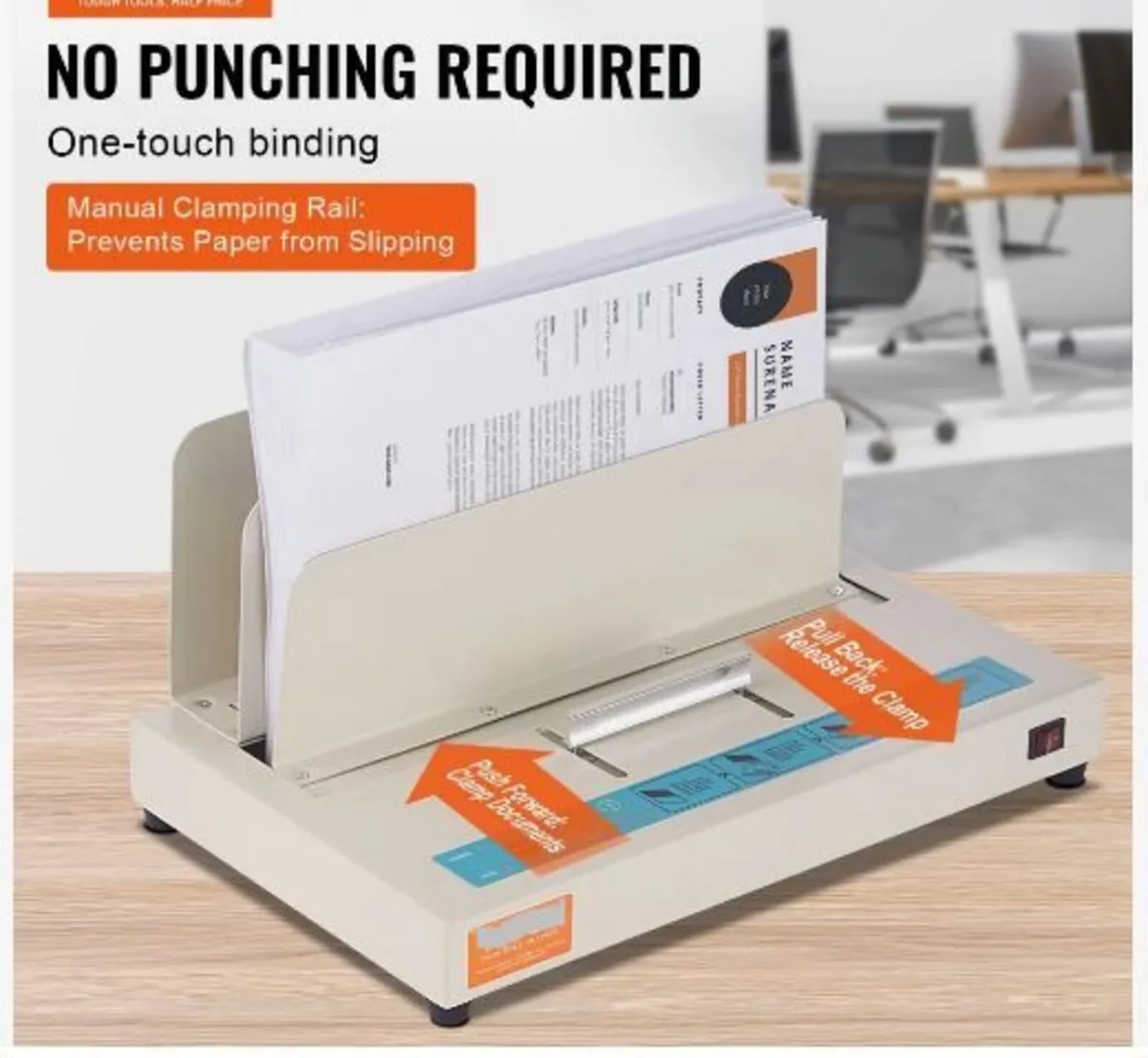 Thermal Binding Machine, 500 Sheets Capacity - Image 3