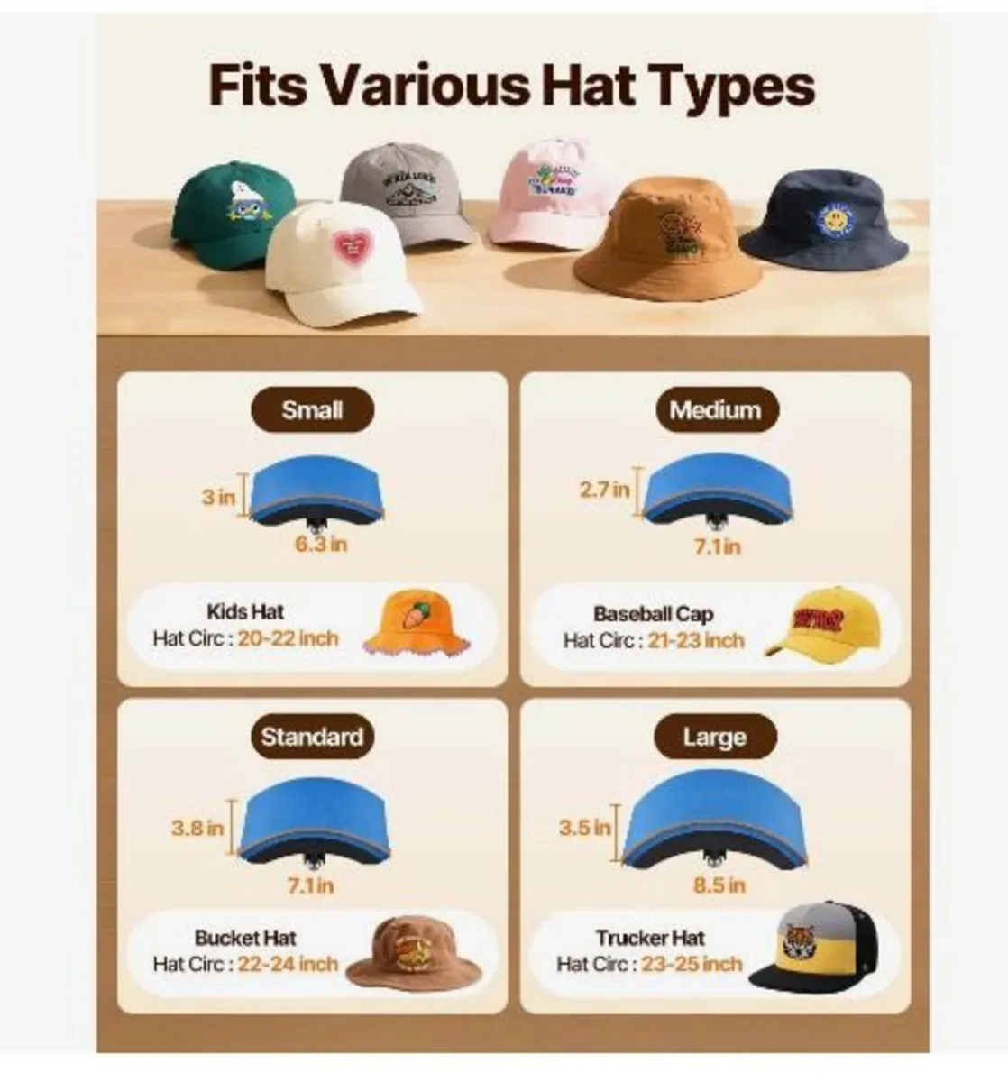 Hat Heat Press, 4-in-1 Cap Heat Press Machine - Image 3