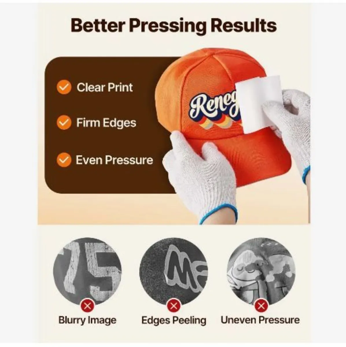 Hat Heat Press, 4-in-1 Cap Heat Press Machine - Image 4