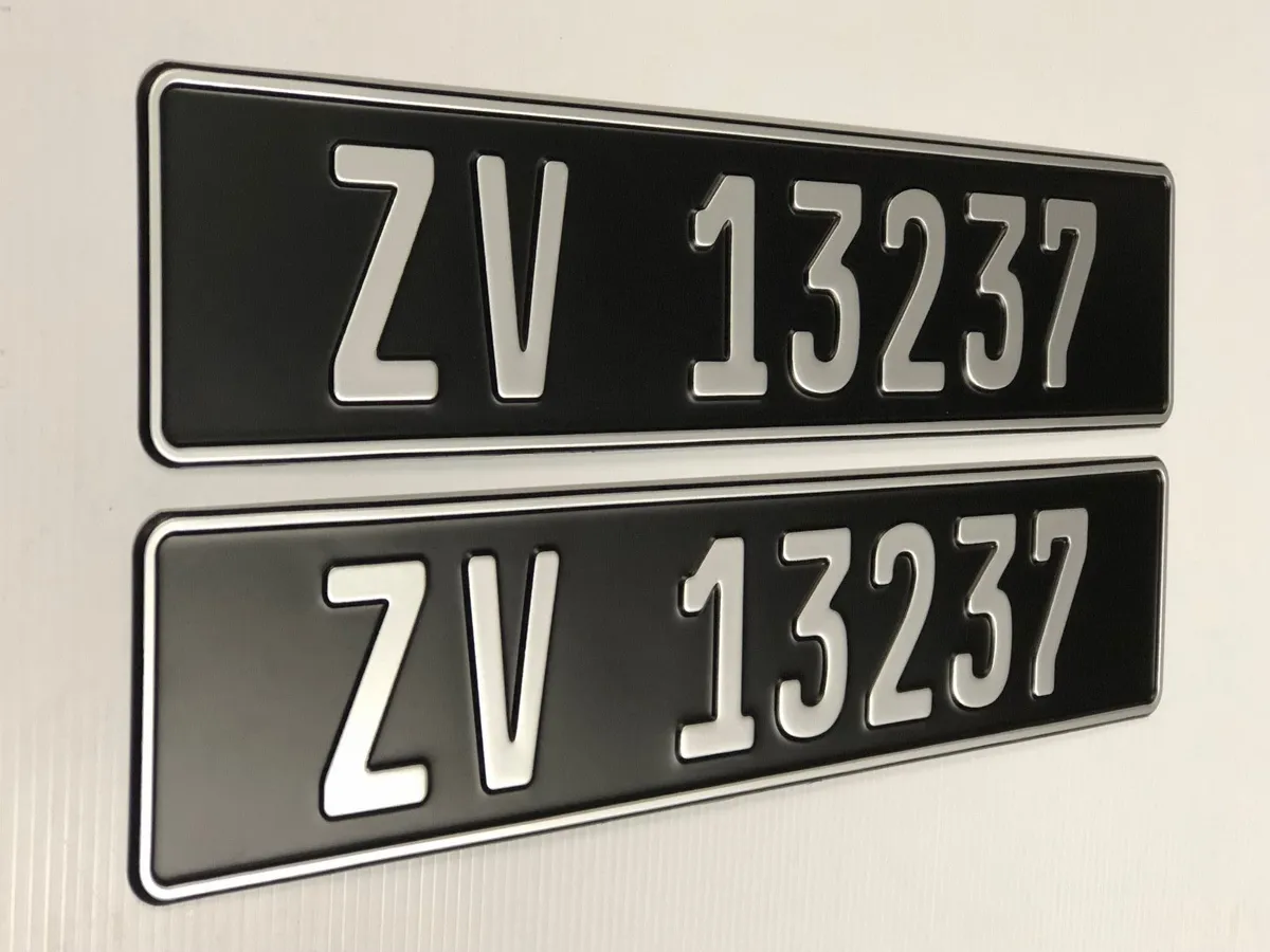 Vintage Number Plates at NowPlates.com - Image 1