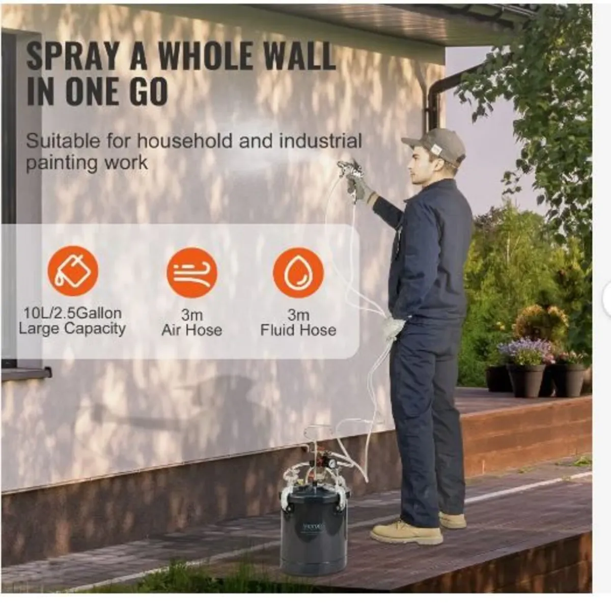 Spray Paint Pressure Pot Tank - Image 1