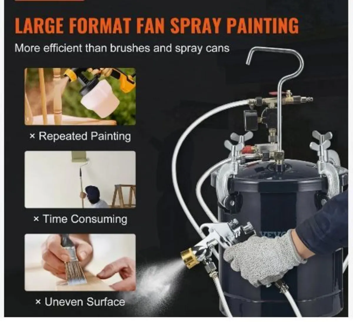 Spray Paint Pressure Pot Tank - Image 4