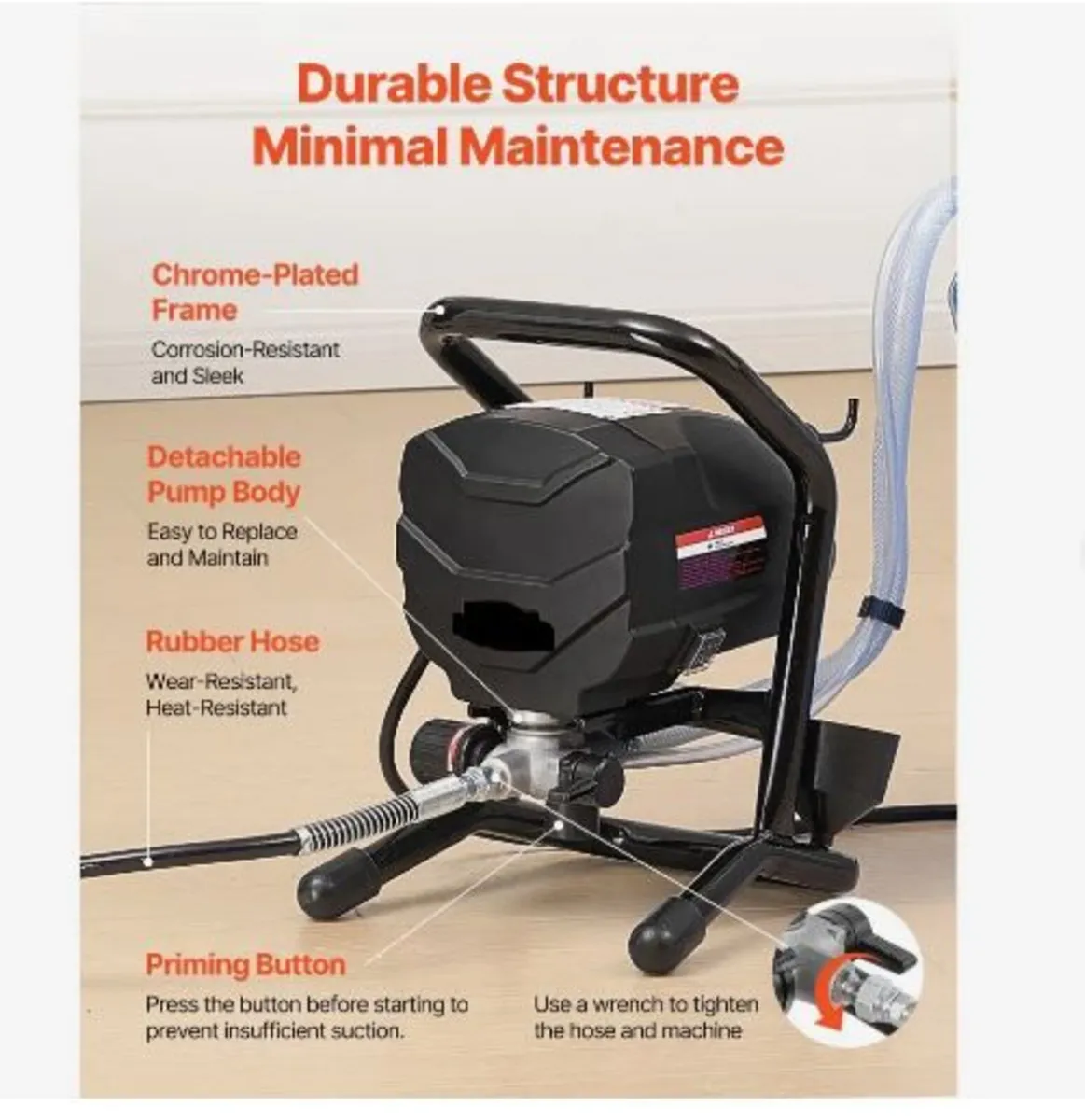 Stand Airless Paint Sprayer - Image 4