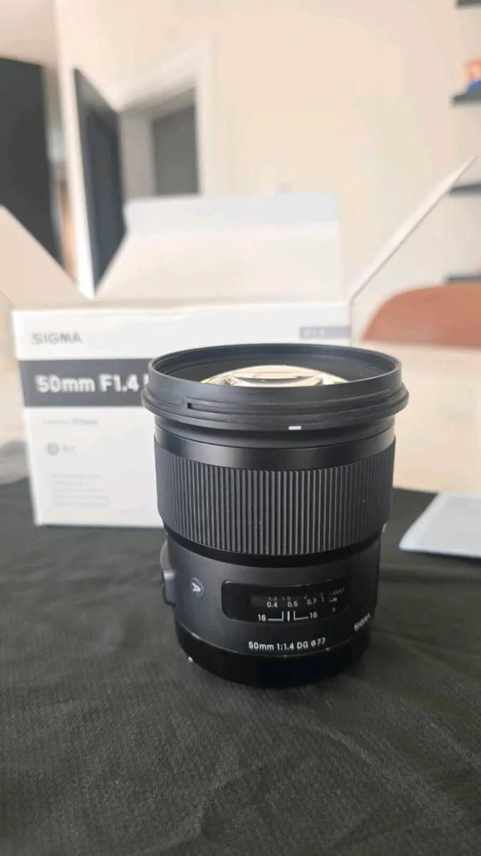 Sigma 50mm f/1.4 DG HSM ART - Canon EF Fit - Image 1