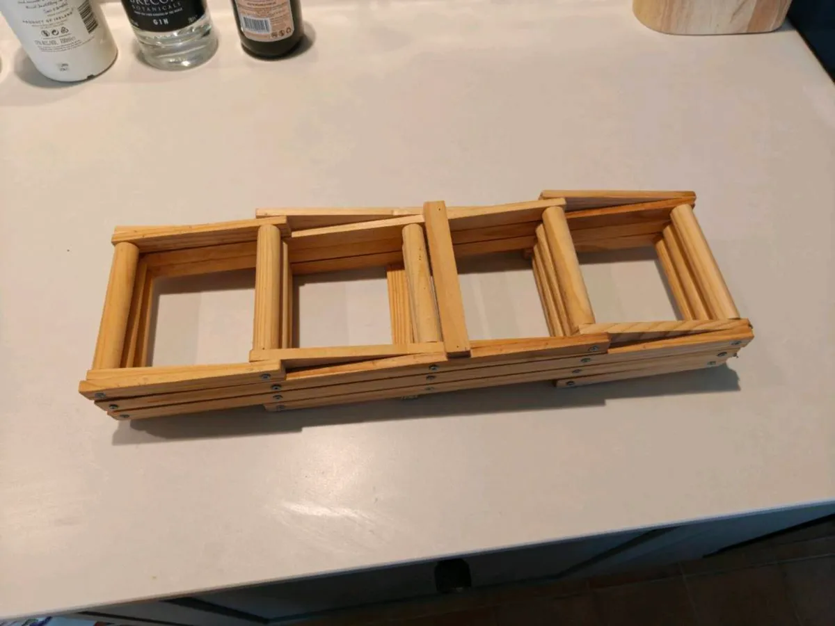 Portable wine rack - Image 4