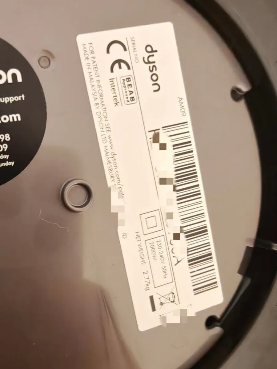 Dyson AM09 Hot Cool Fan Heater With Remote Fully Tested Clean - Image 4