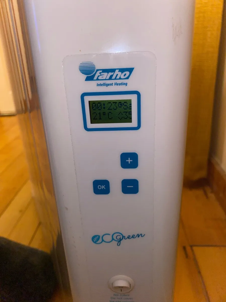 Farho eco green heater as new - Image 1