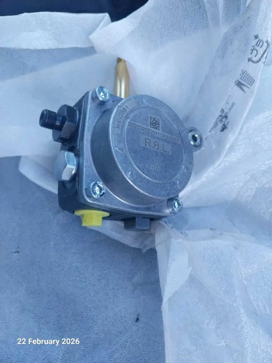New fuel pump (RDB burner)