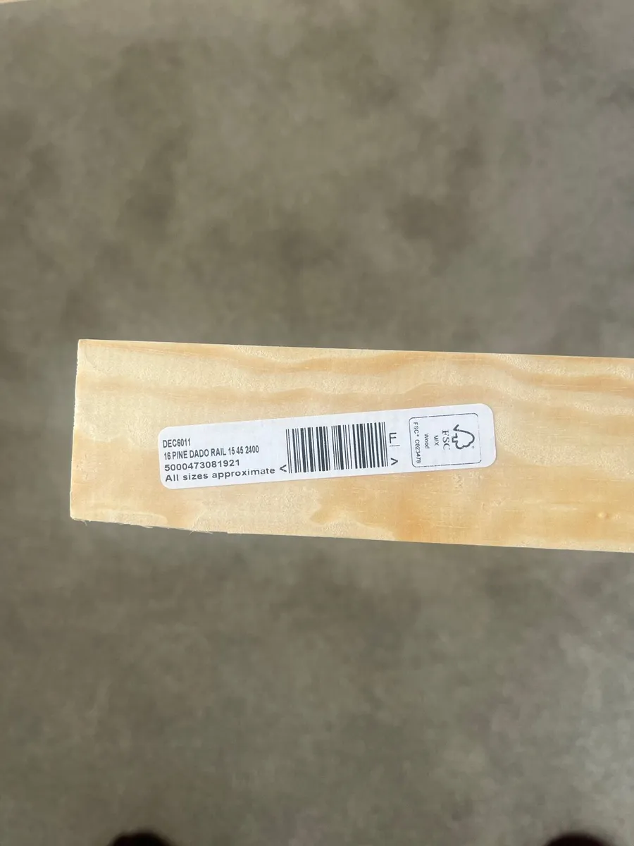 Wood pine for panelling New - Image 3