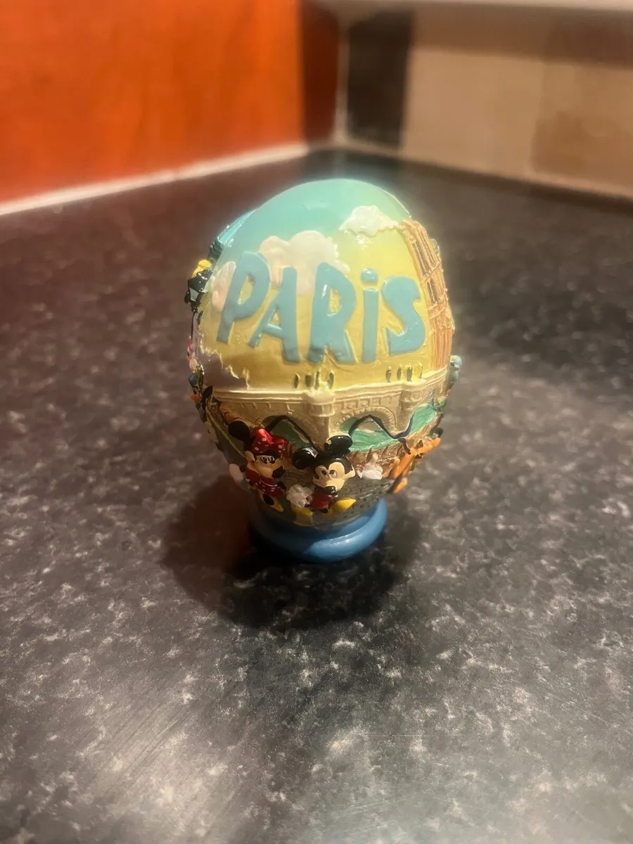 Disneyland Water Globe & Disney Egg Ornament - Image 4