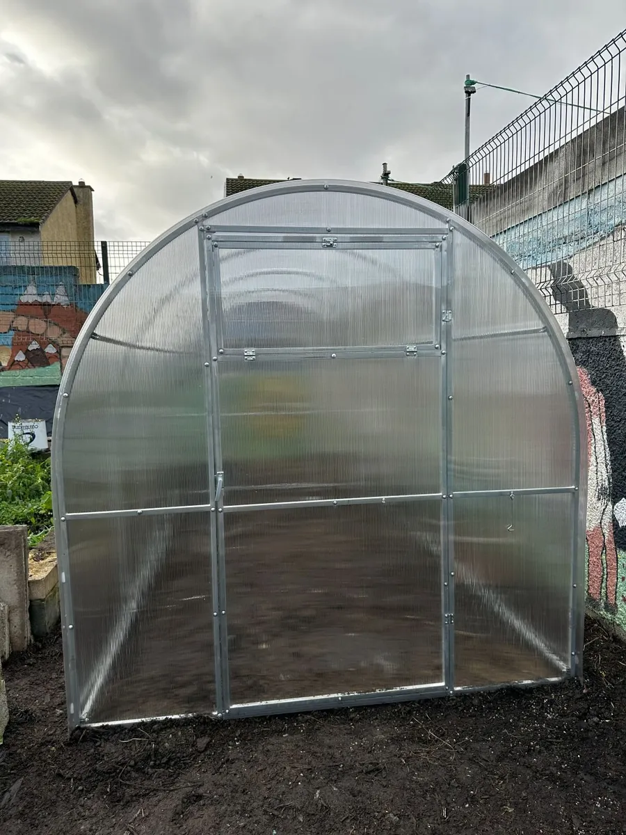Polycarbonate Greenhouse “Compact” 2×4m (4mm/6mm) - Image 4