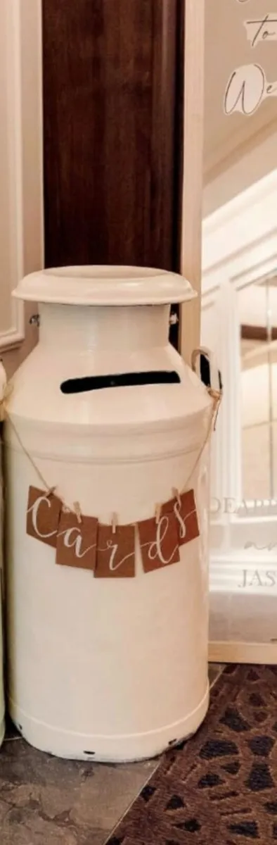 Milk Churn Wedding Post Box - Image 2