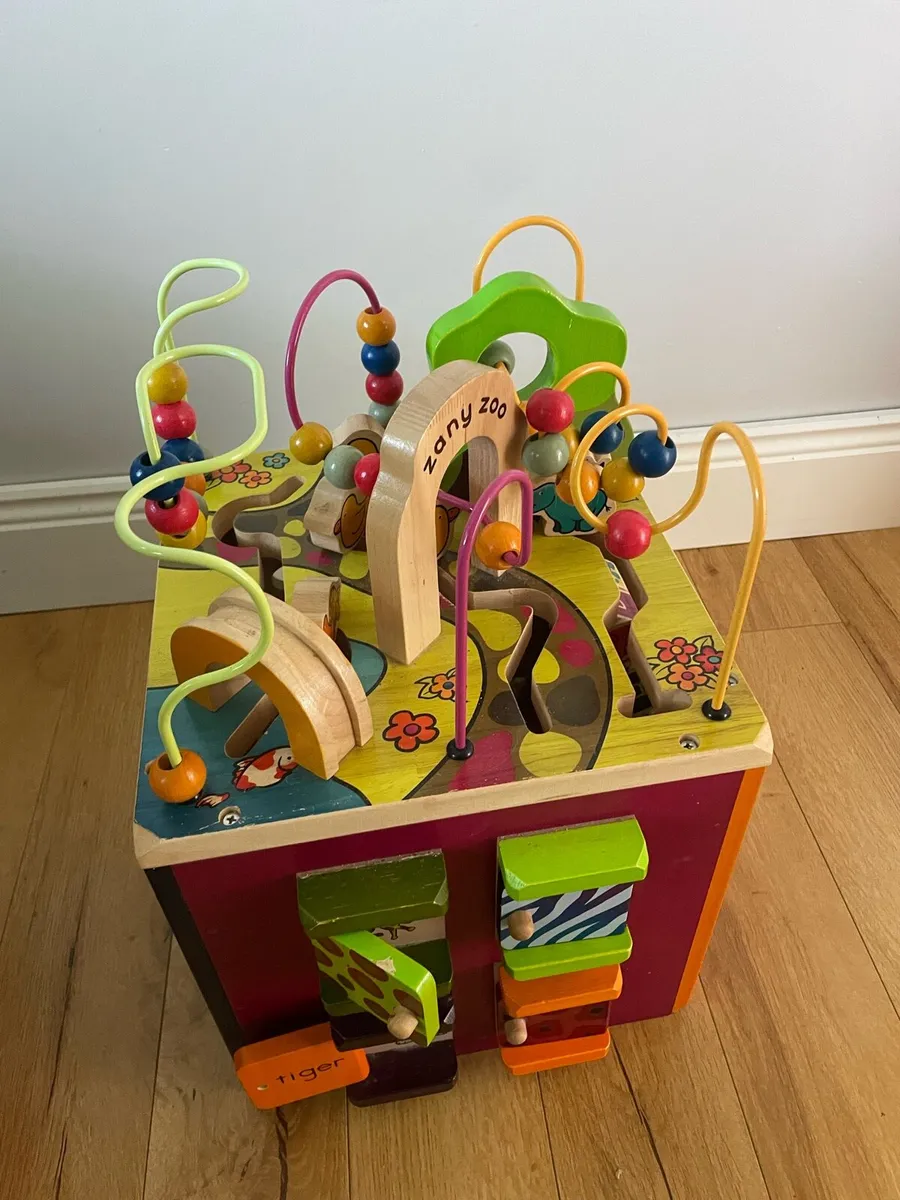Zany Zoo Activity Cube