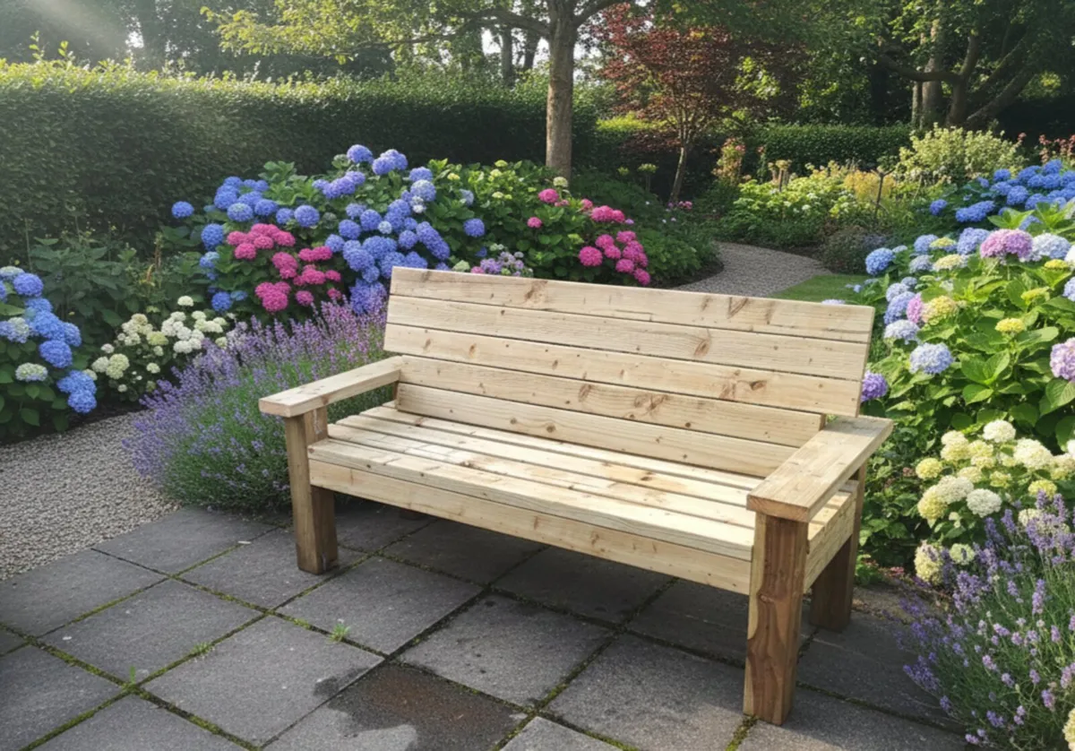 Garden Bench - Image 3