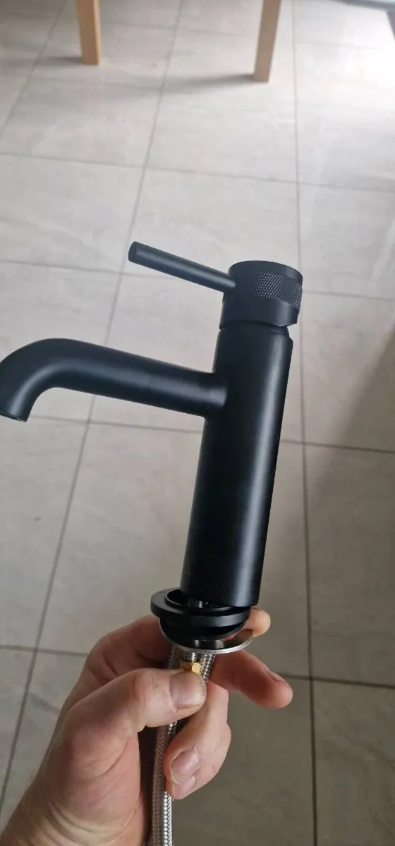 Aqualla Baisin mixer tap and waste - Image 3