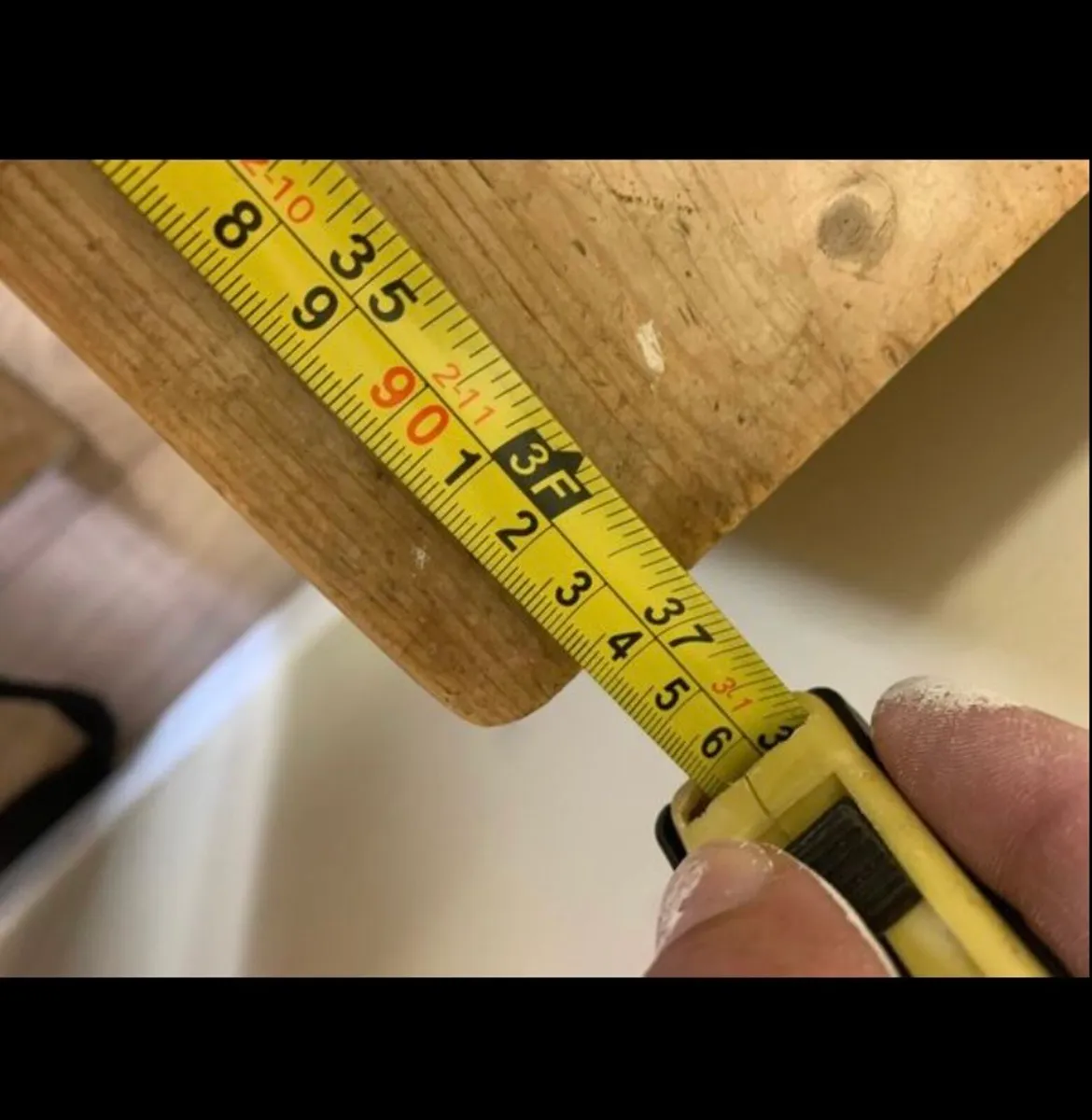 Antique pine set of drawers - Image 4