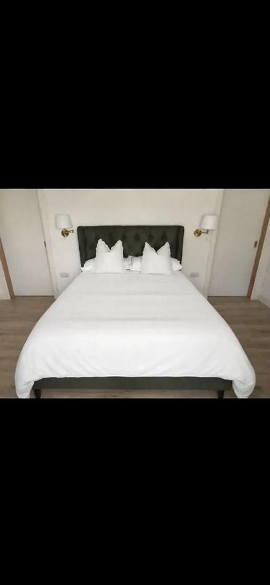 King size bed frame - Image 1