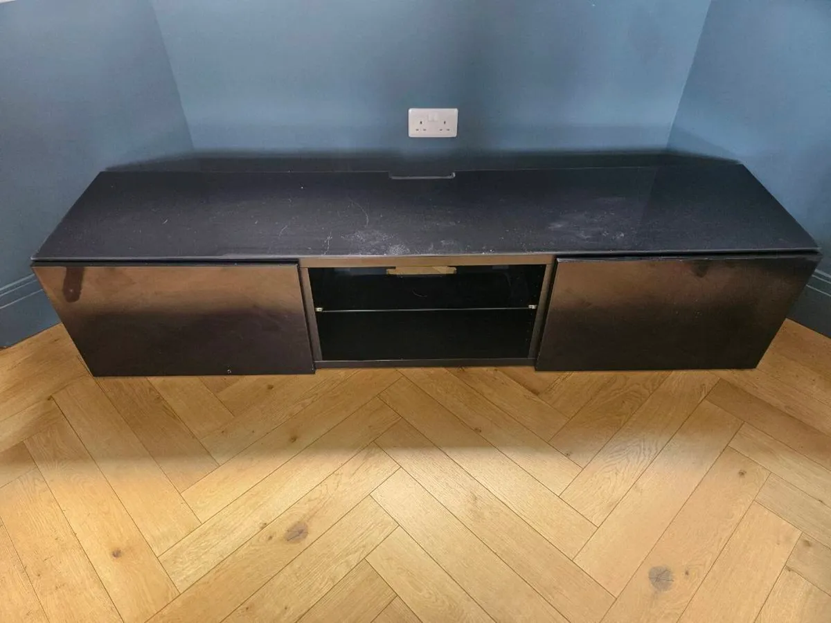 Black TV Unit - Image 1