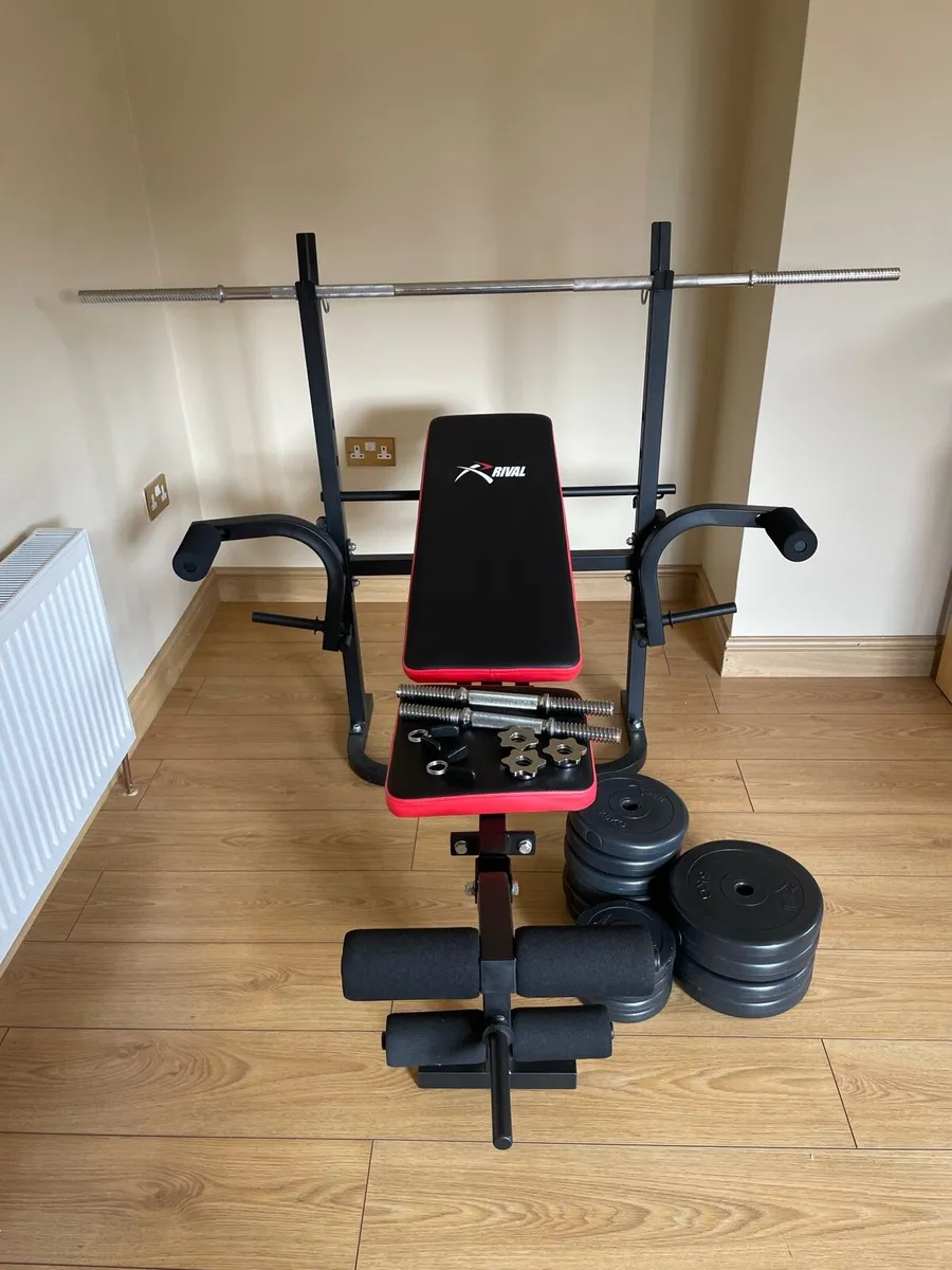 Rival bench + weights open to offers - Image 3