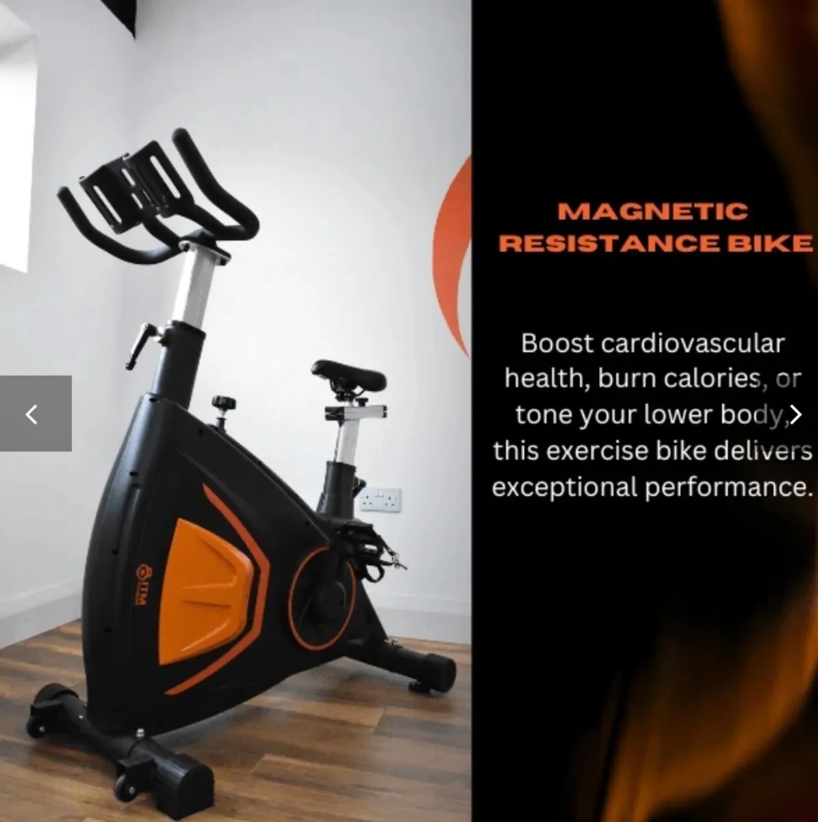 Stationary Exercise Bike - Image 4