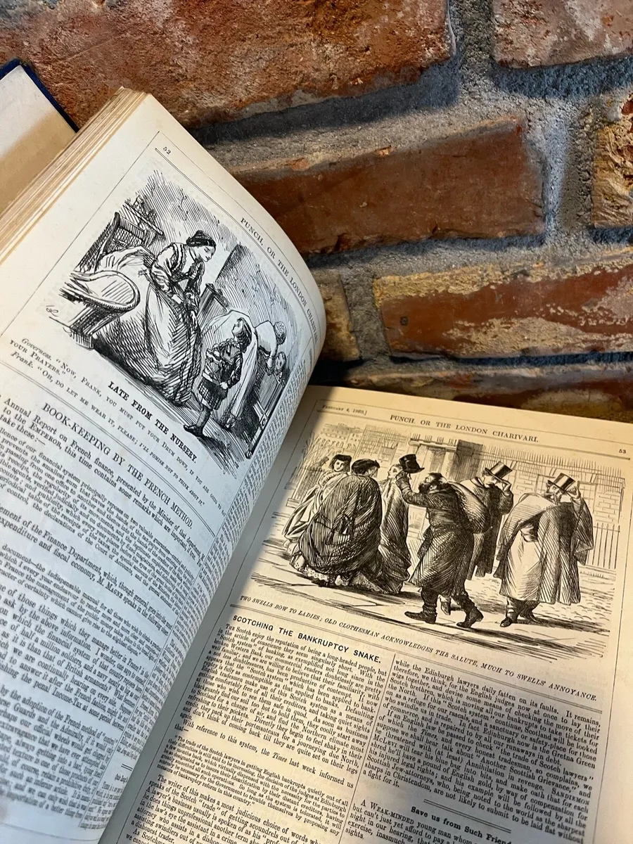 Vintage PUNCH 1860 yr - Image 4