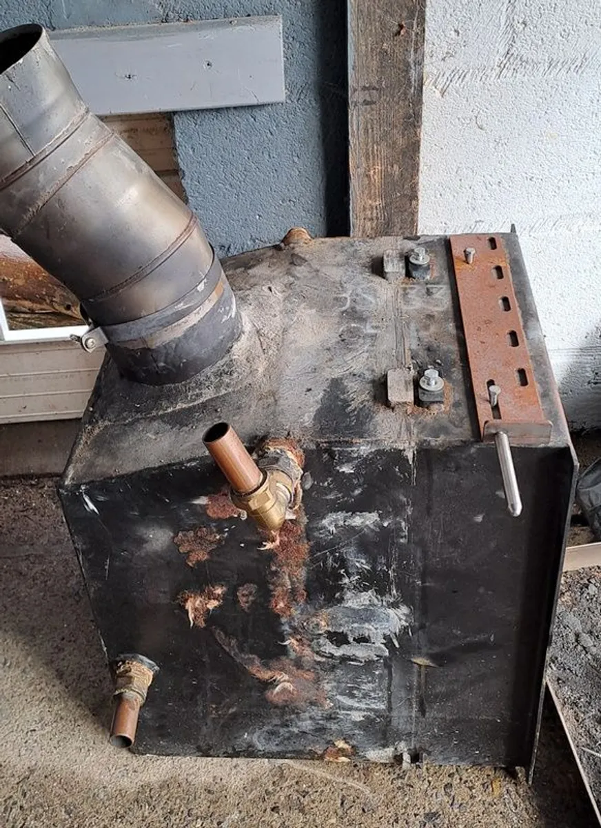 Stanley Cara Plus Black Enamel Insert Boiler Stove - Image 4