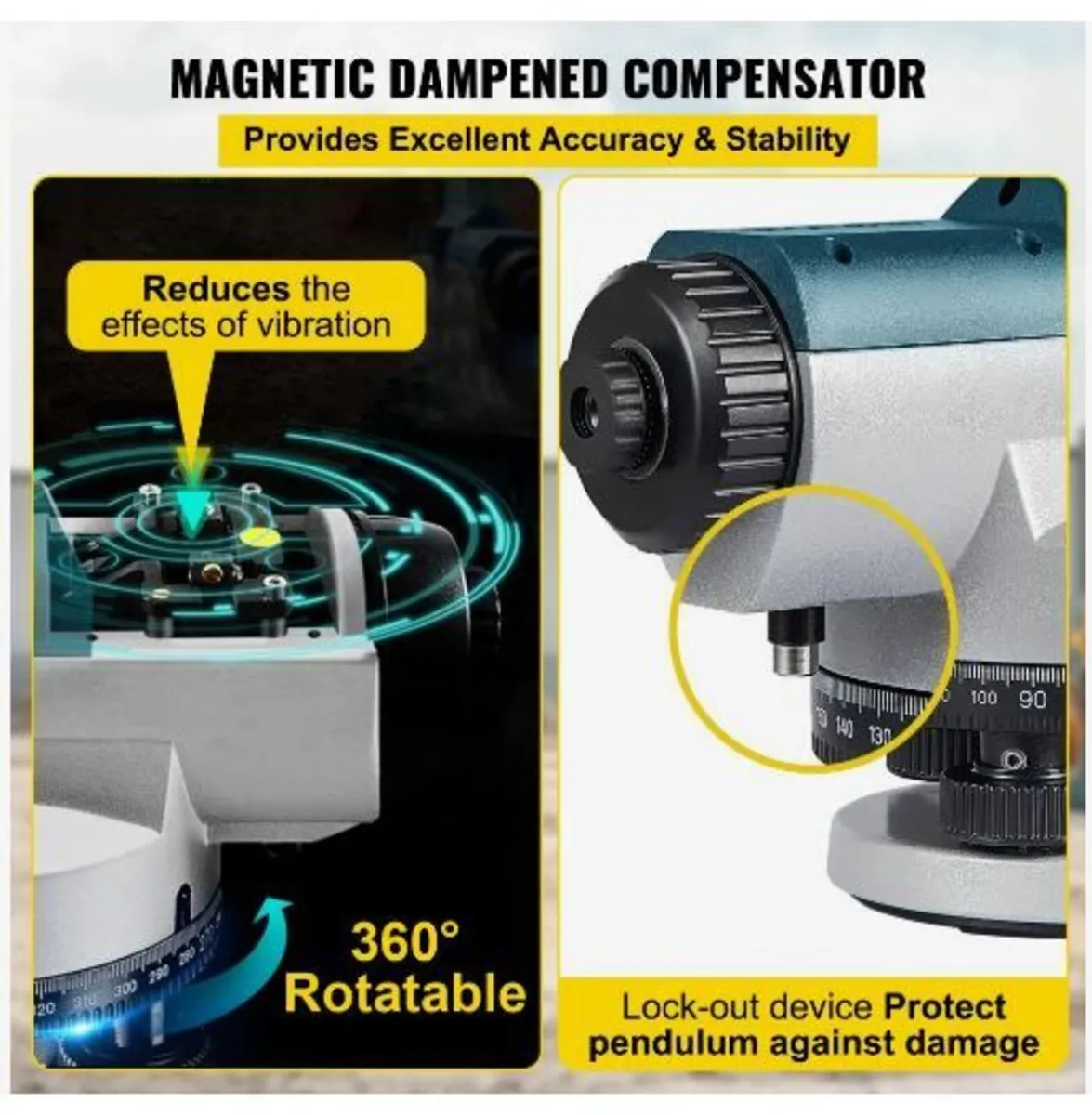 Automatic Optical Level, 24X, 40 mm - Image 4