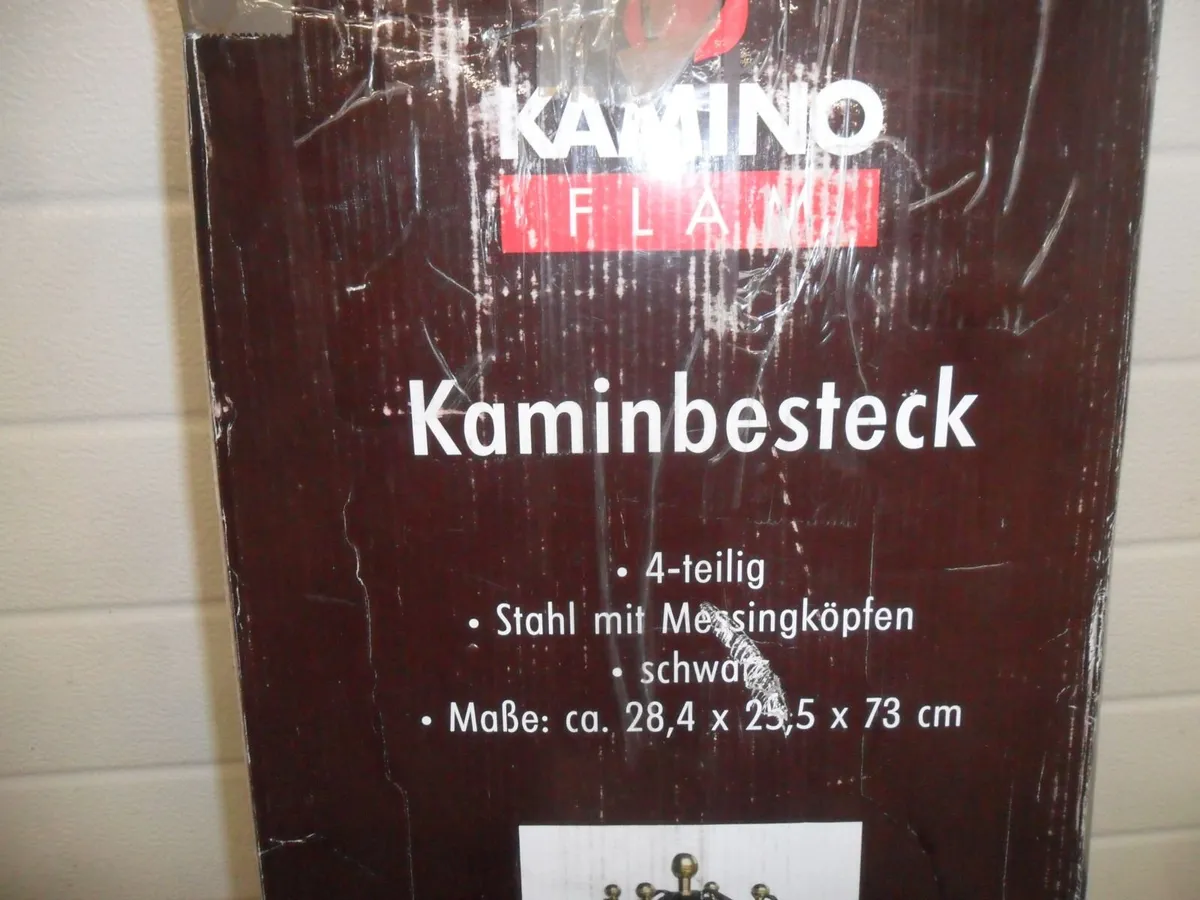 Fireplace tools set KAMINO FLAM - Image 3