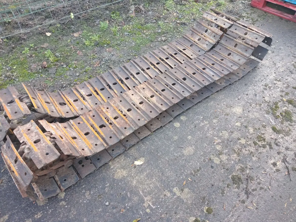 hitachi/kubota etc. steel rubber tracks - Image 4