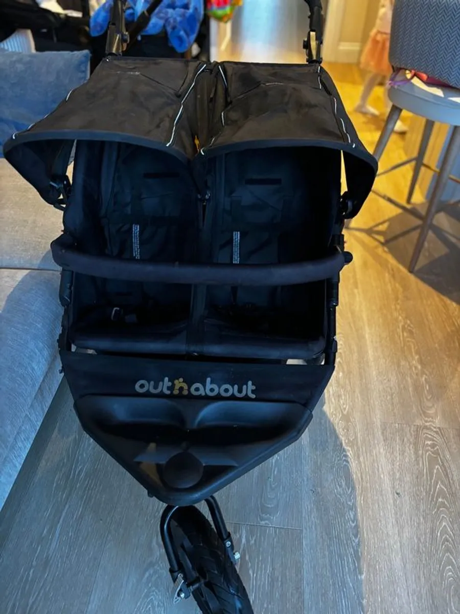 Double Out n About black buggy - Image 4