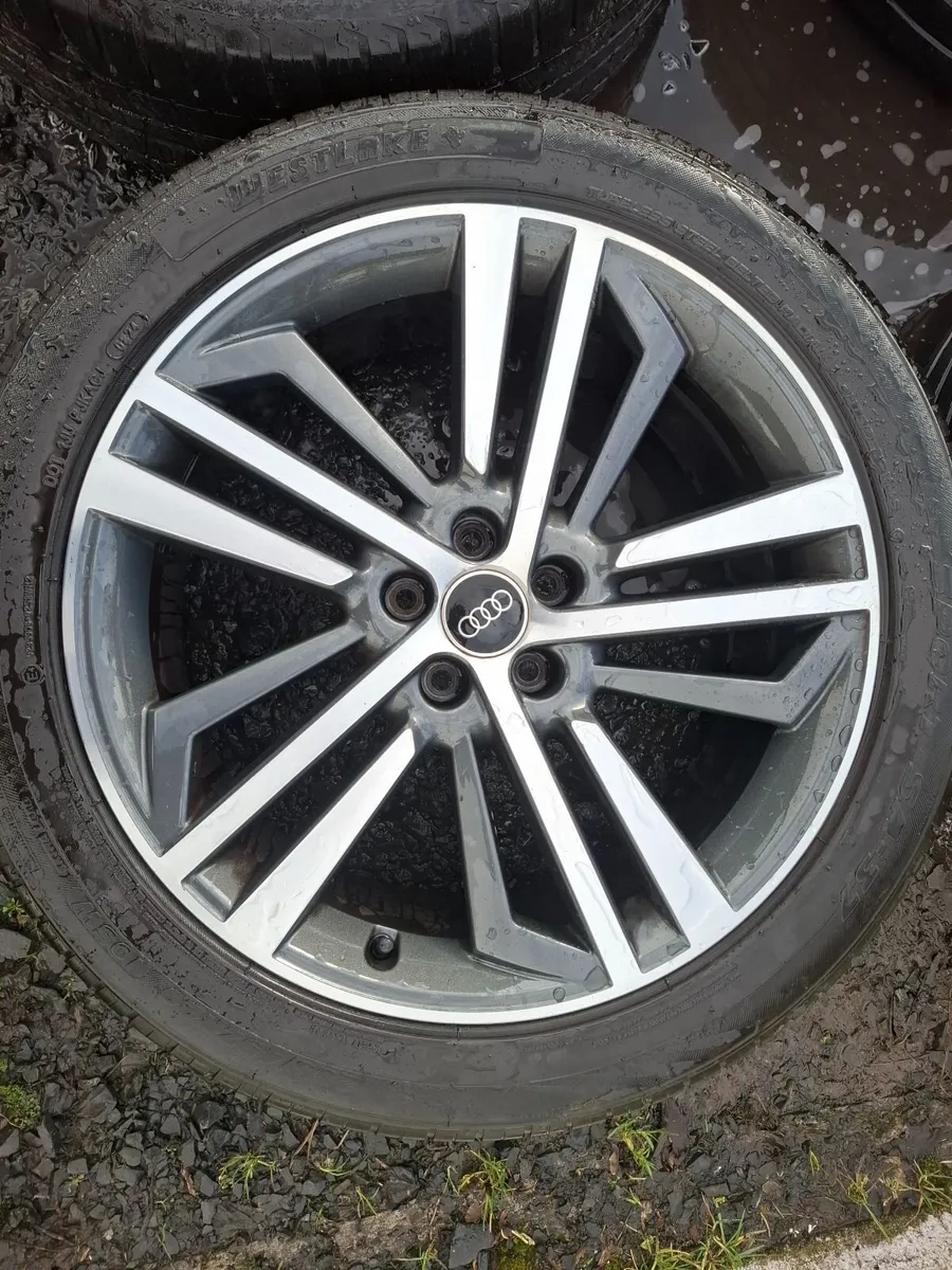 20" Genuine Audi Q5 S Line Alloys with tyres - Image 1