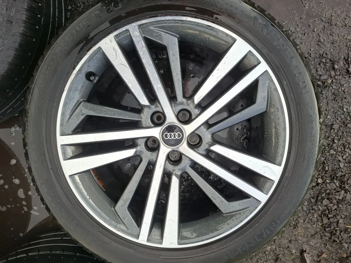 20" Genuine Audi Q5 S Line Alloys with tyres - Image 3