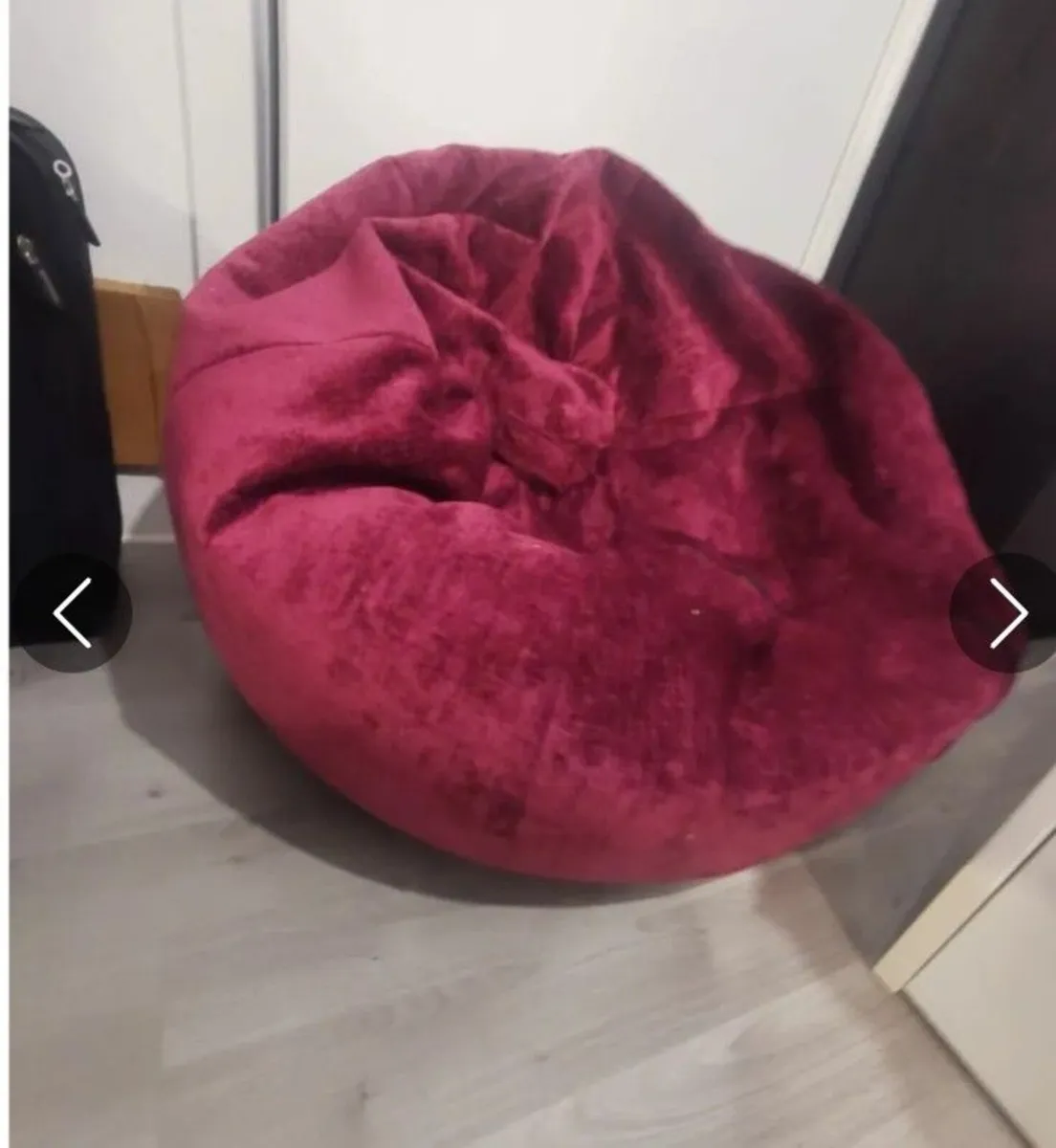 Quality Velour Beanbag 1month old - Image 1