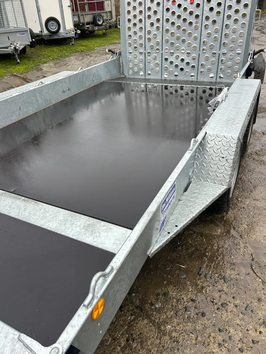 Selection of Ifor Williams Plant Trailers - Image 3