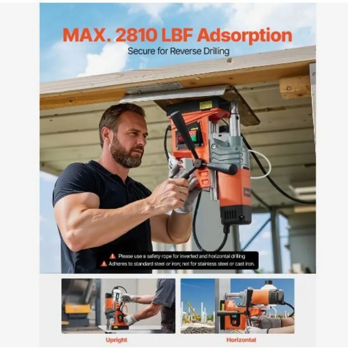 Magnetic Drill, 1300W - Image 4