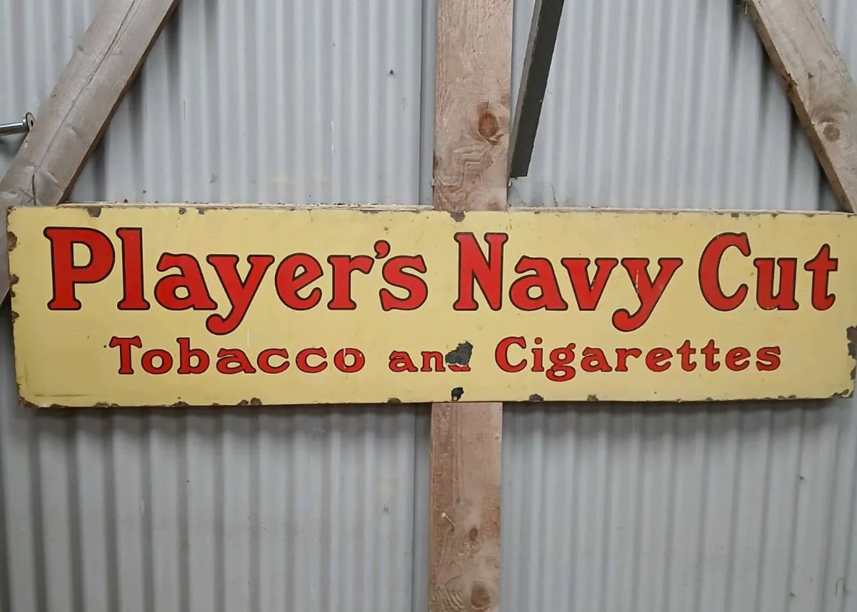 Vintage Cigarette Signs For Sale - Image 3