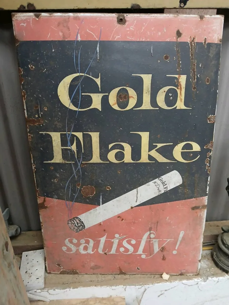 Vintage Cigarette Signs For Sale - Image 4