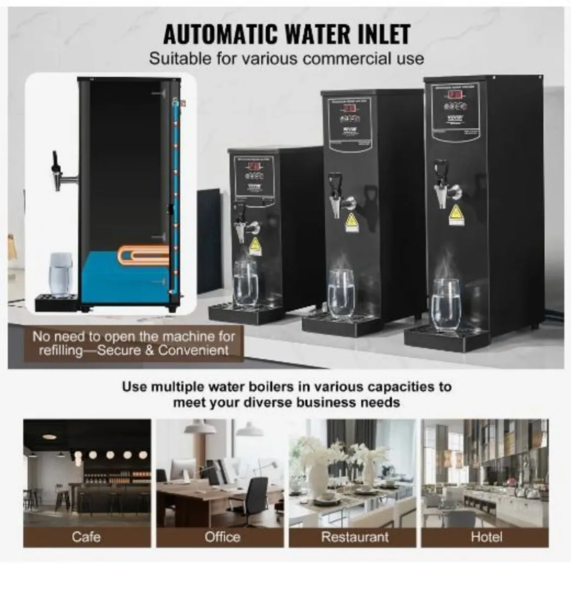 Commercial Water Boiler, Electric Hot Water - Image 2