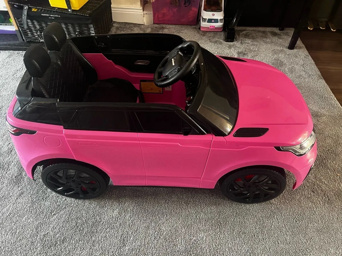 Electric car for kids pink - Image 1